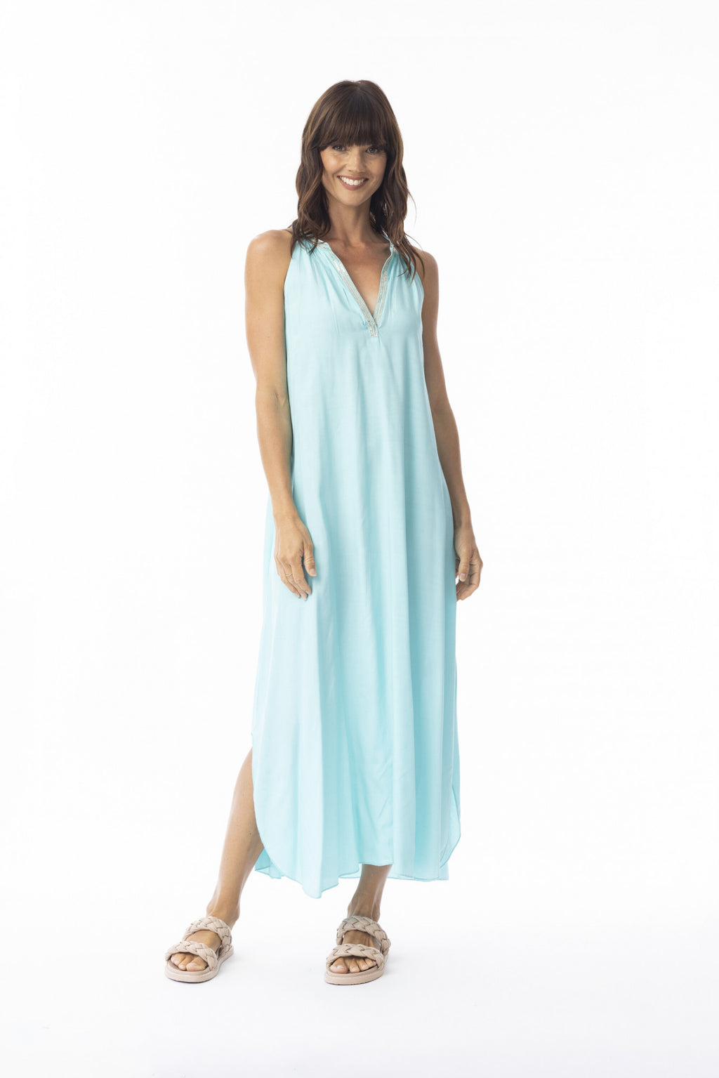 Lux Sleeveless Maxi