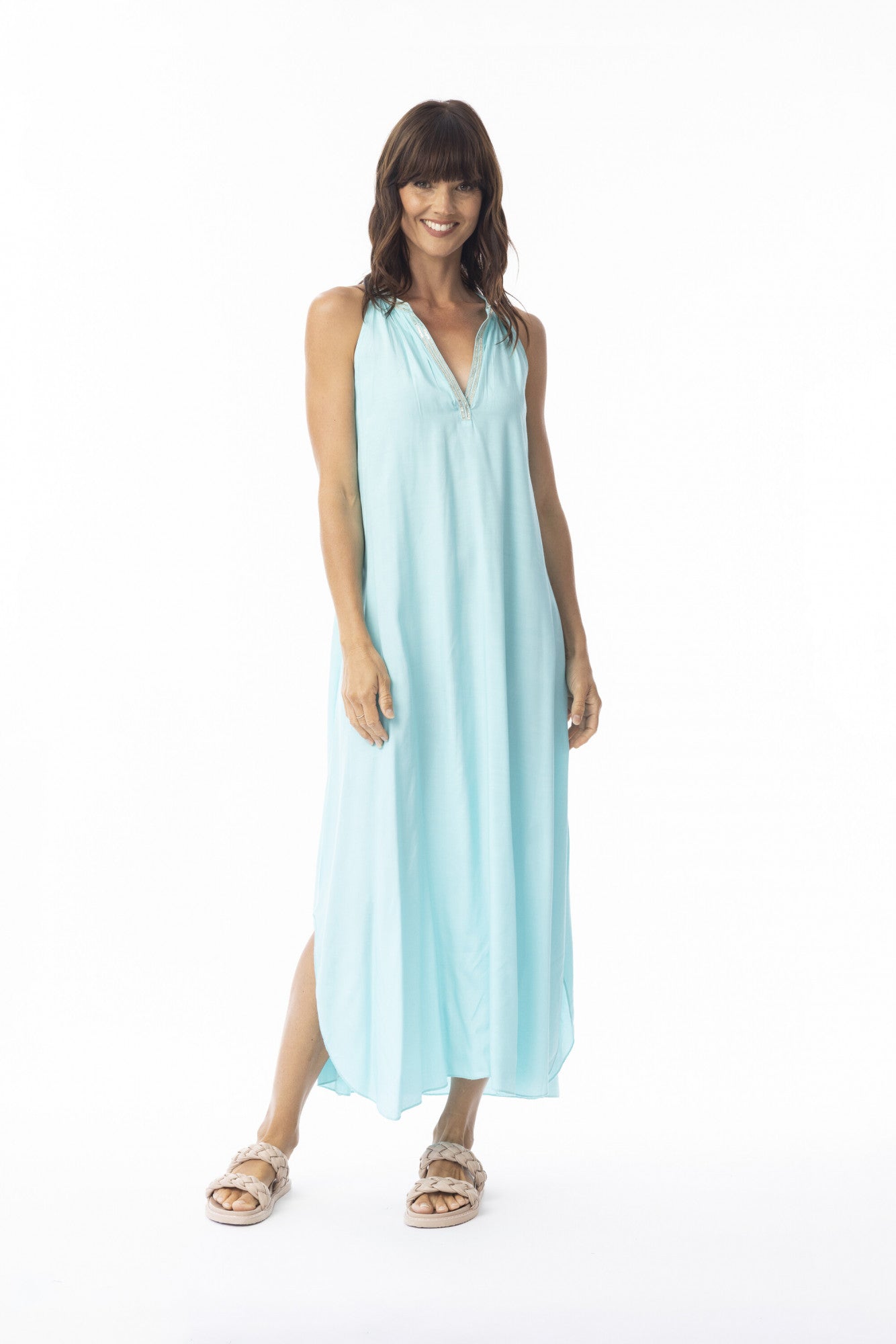Lux Sleeveless Maxi