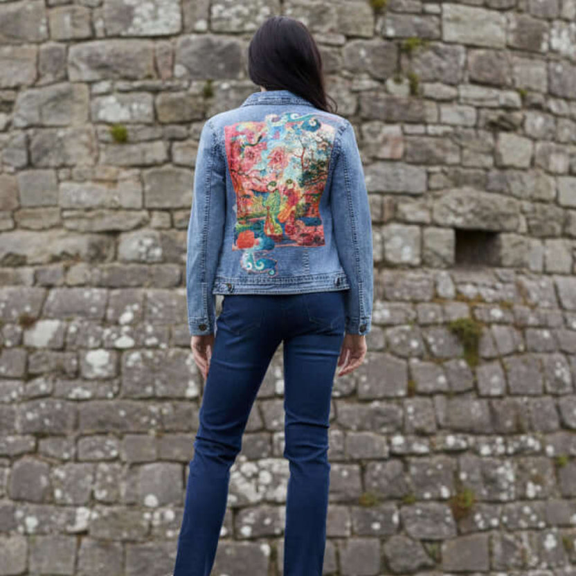 Nippori Jacket Denim Orientique