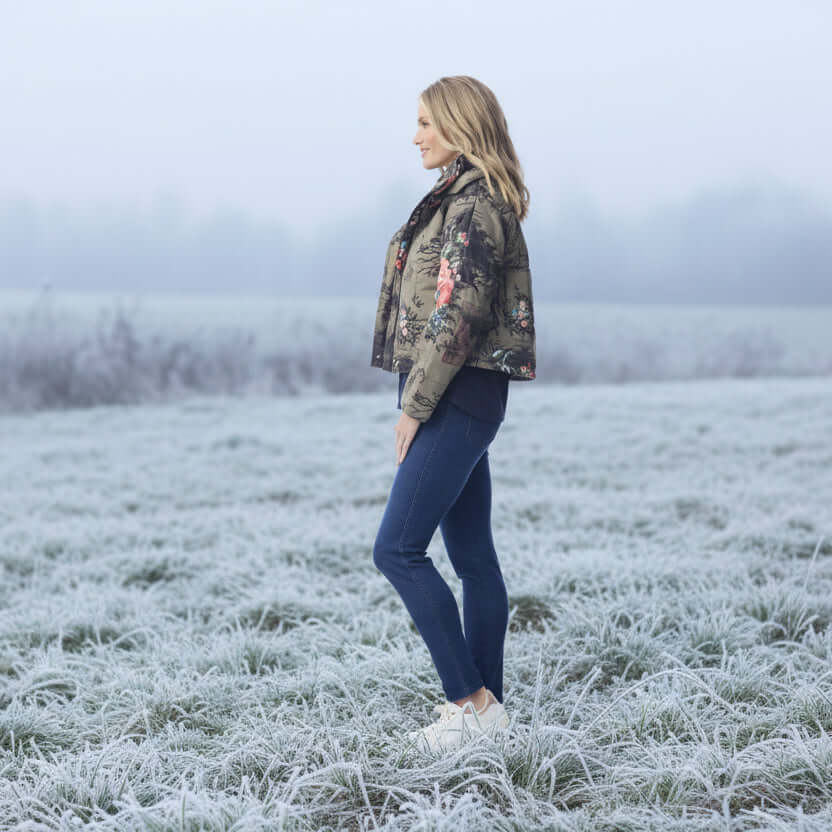 Keqioa Puffer Jacket Orientique