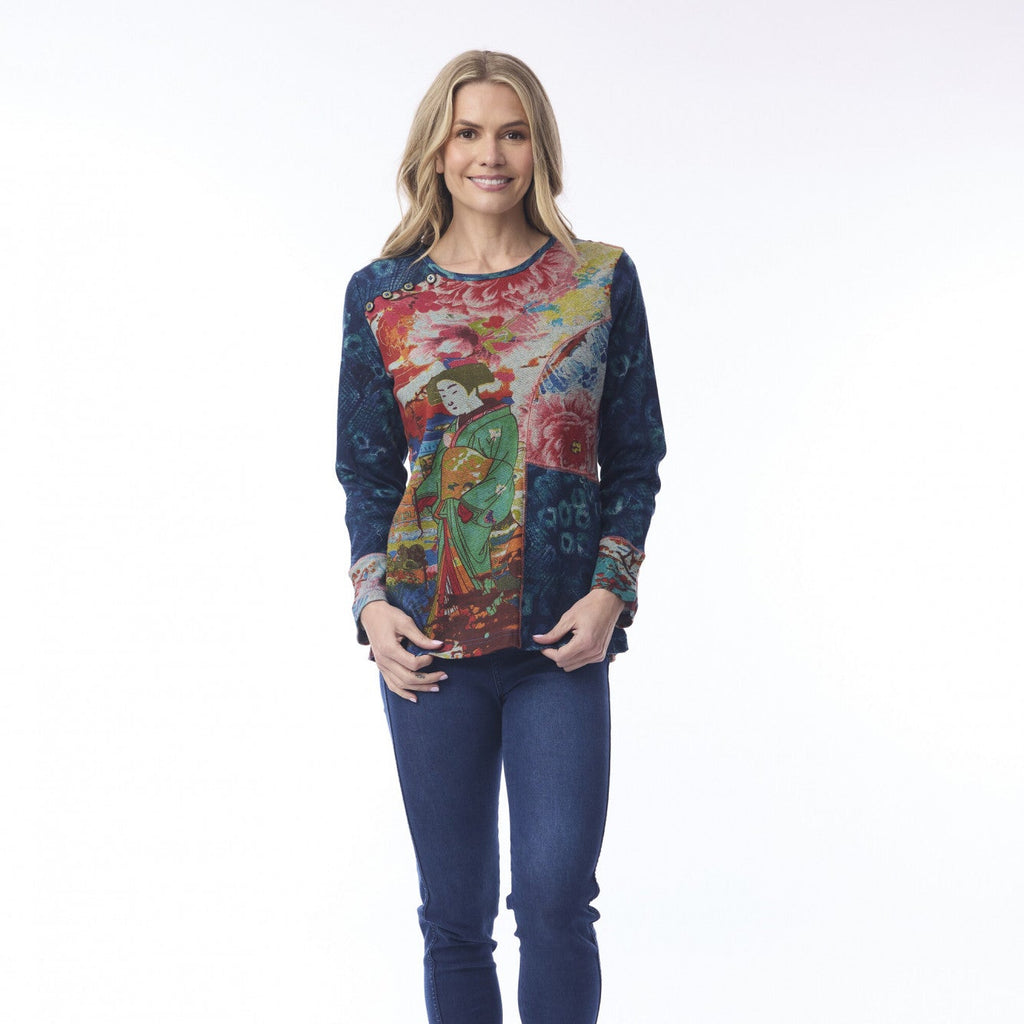 Nippori Patch Top Orientque