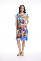 Orientique Lisbon Shift Dress