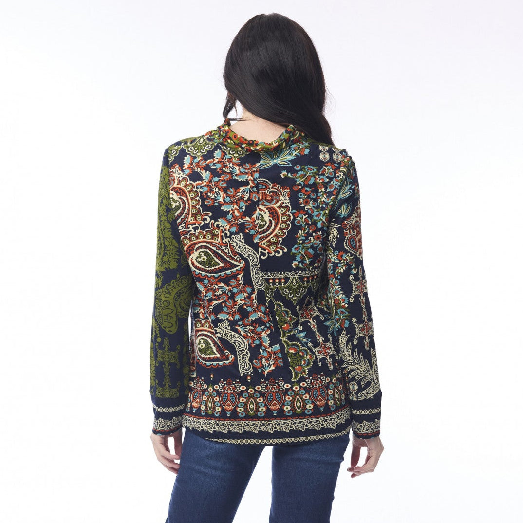 Kumbhalgarh Patch Cowl Top Orientique