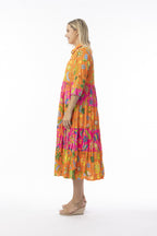 Miraflores  Collar Maxi Dress