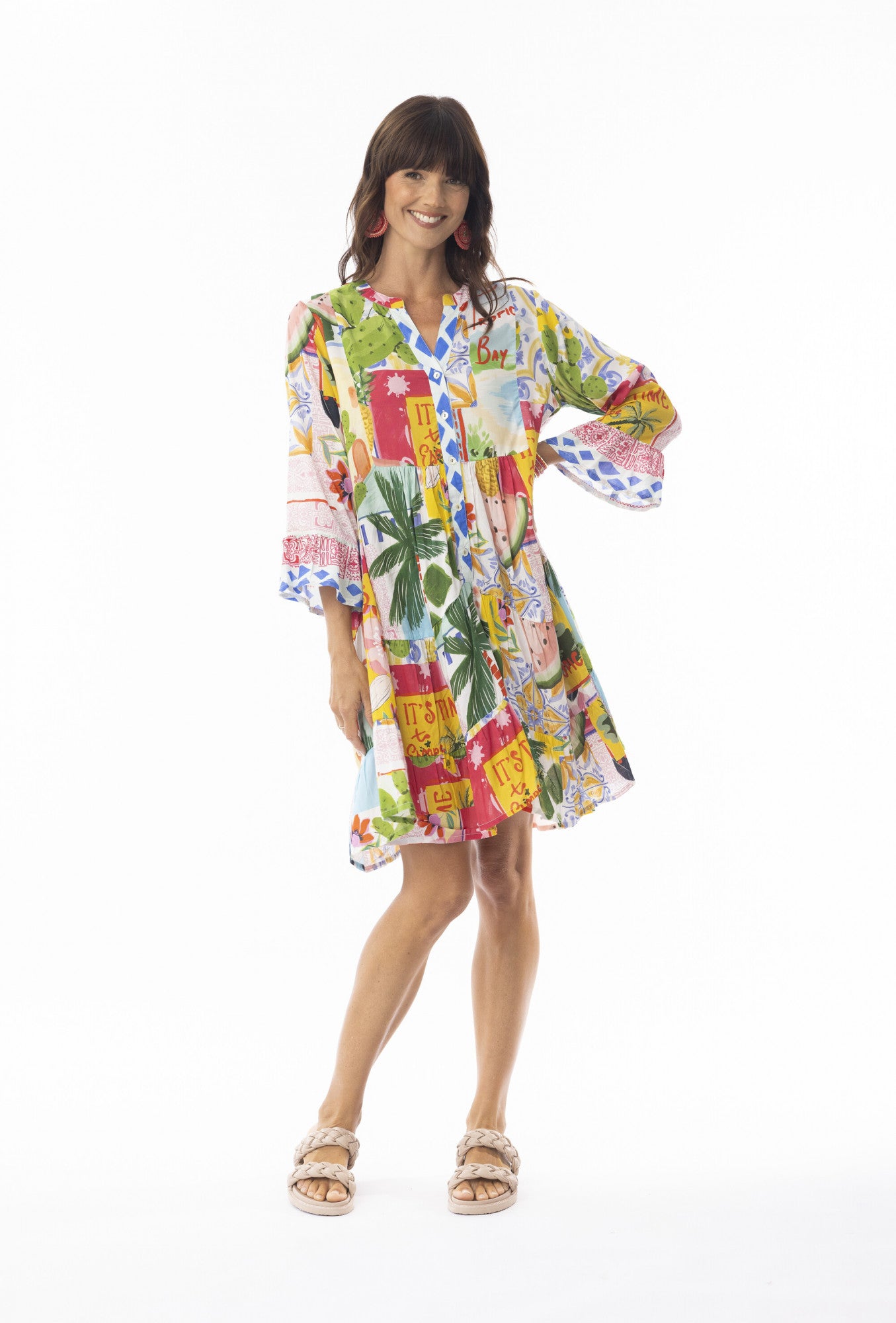Erica Tiered Dress