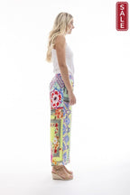 Digital Pants Oriental Floral