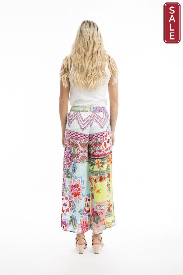 Digital Pants Oriental Floral