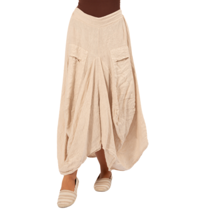 Nomad Linen Skirt