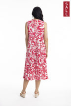 Hayman Sleeveless Boho Dress Pink