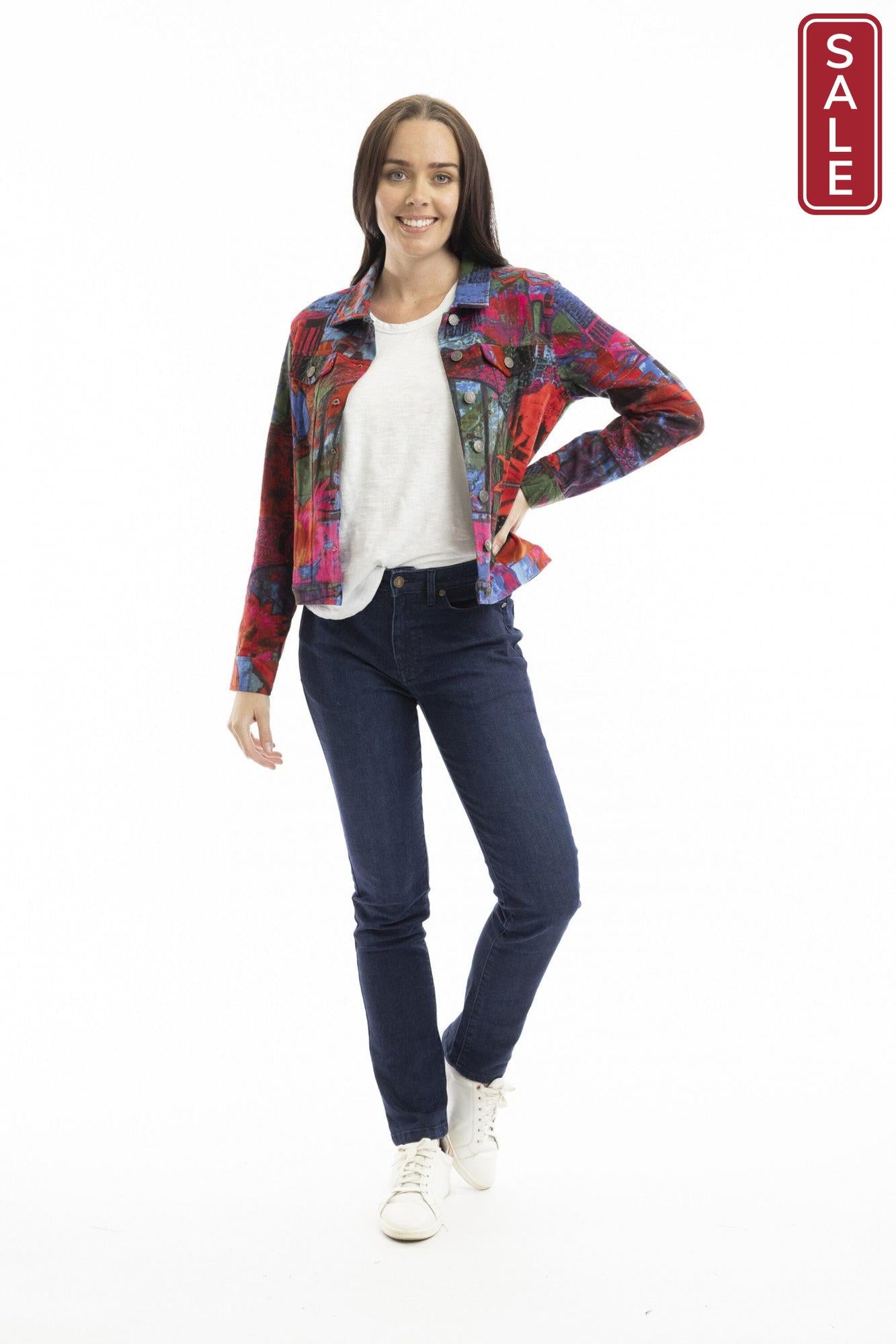 Houses T-Shirt Biker Jacket