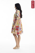 Maitra Buttonthrough dress