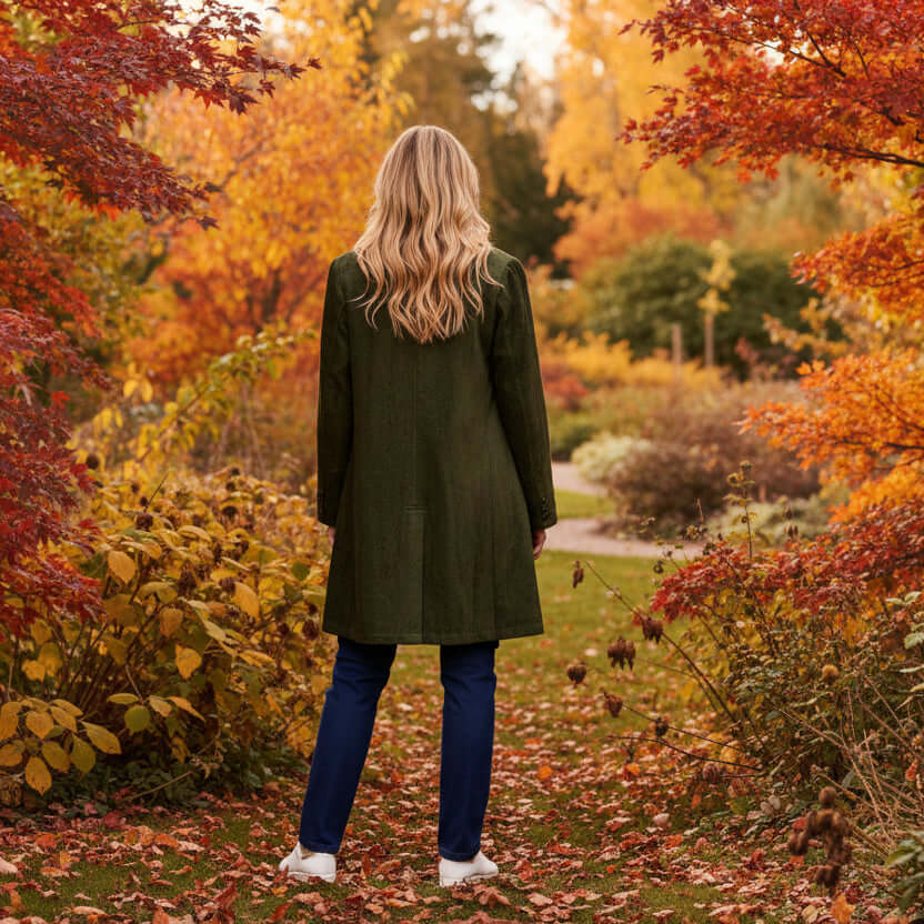 Orientique Mid Length Military Coat Orientique