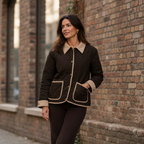 JG Cord Jacket chocolate Joop & Gypsy