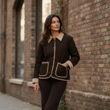 JG Cord Jacket chocolate Joop & Gypsy