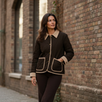 JG Cord Jacket chocolate Joop & Gypsy