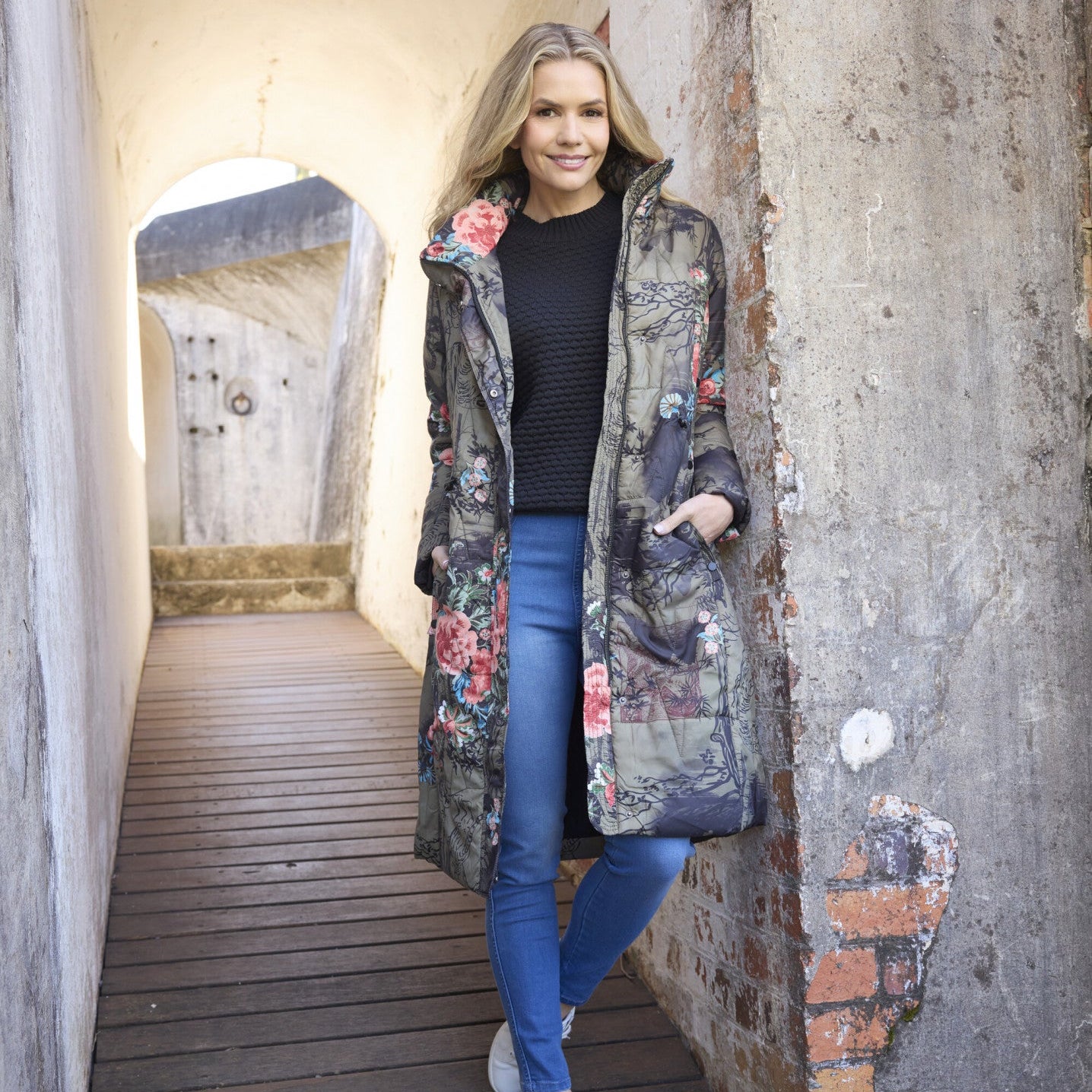 Keqioa Puffer coat Orientique