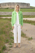 Linen Essentials Jacket-Parakeet Orientique
