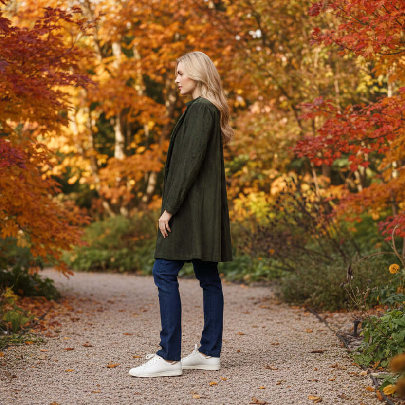 Orientique Mid Length Military Coat Orientique