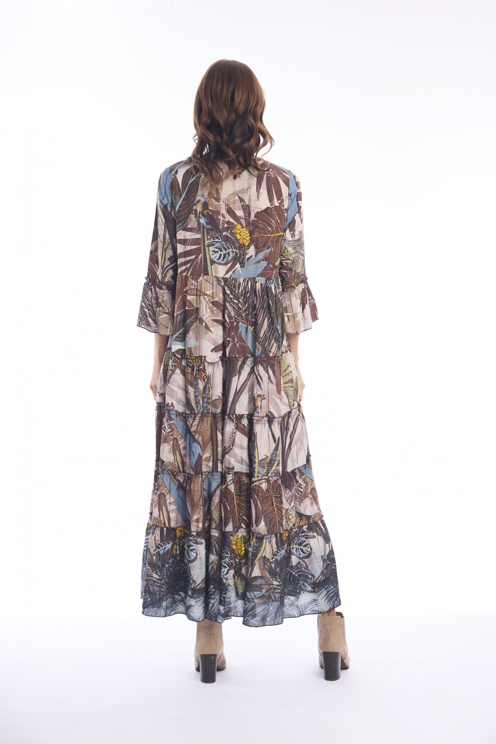 Almasa Maxi Layers Dress escape by orientique