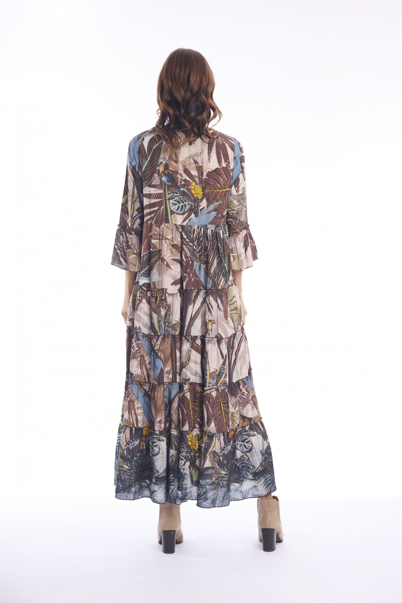 Almasa Maxi Layers Dress escape by orientique