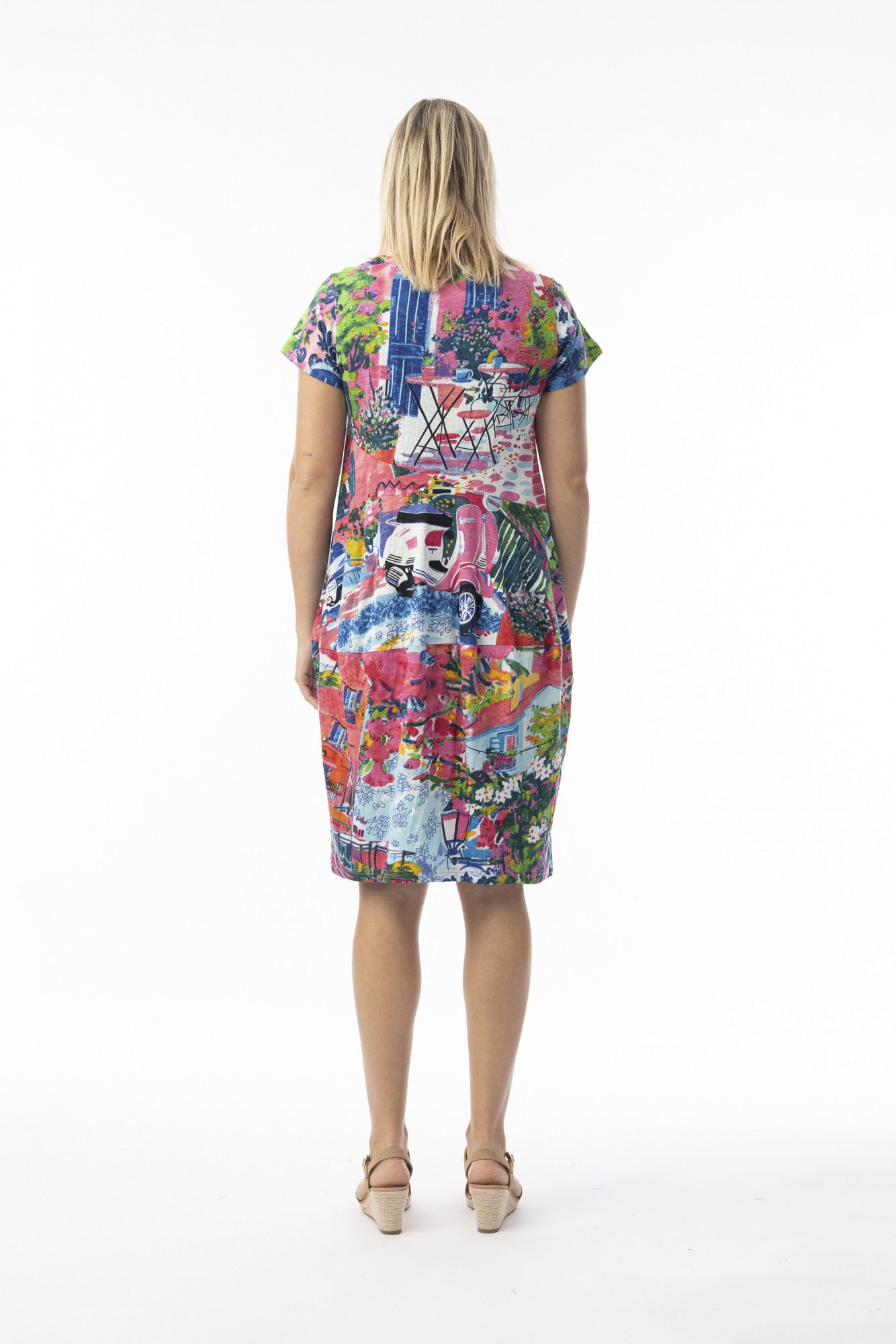 Bubble  Dress Short Sleeve