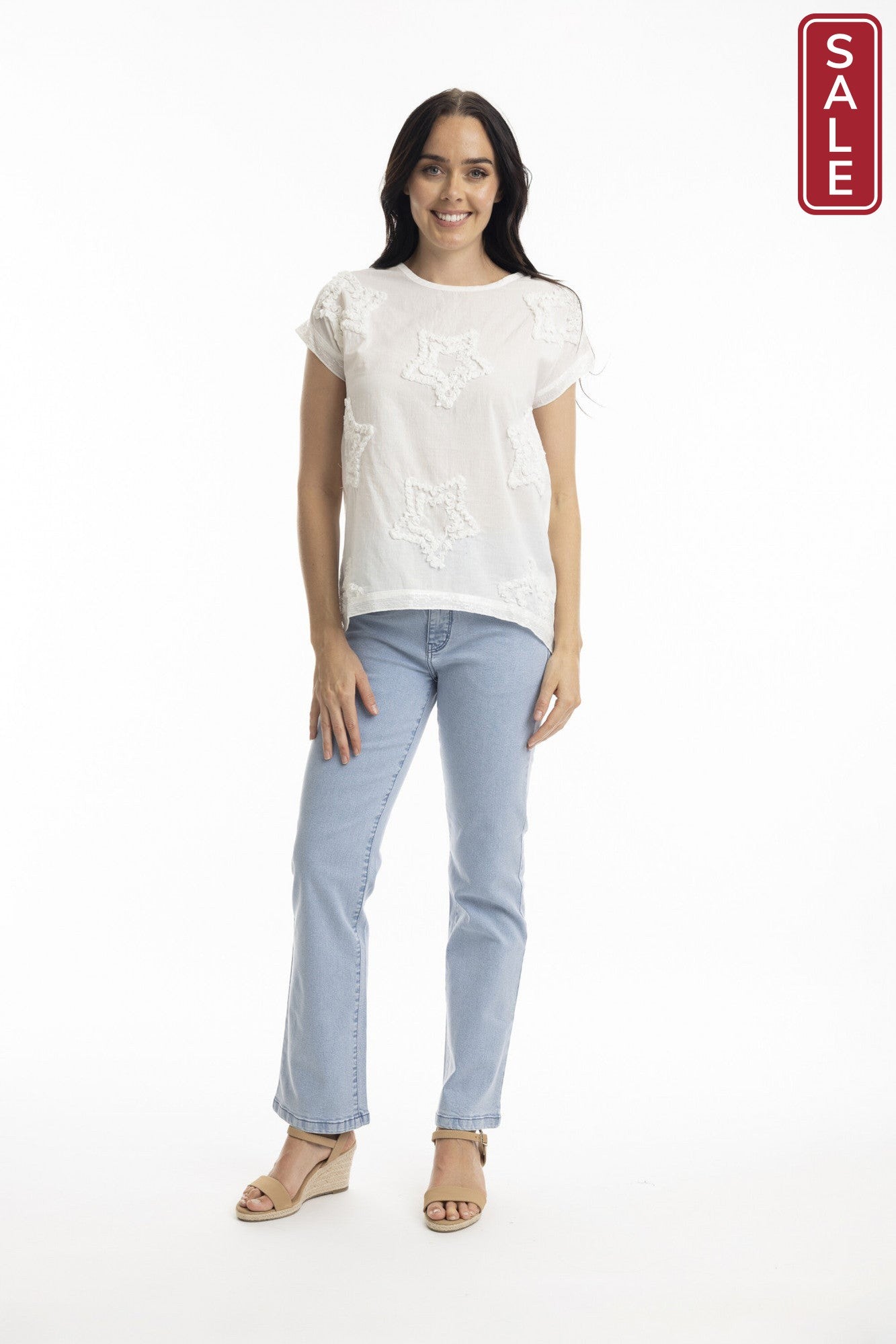 Embellished Top with Star