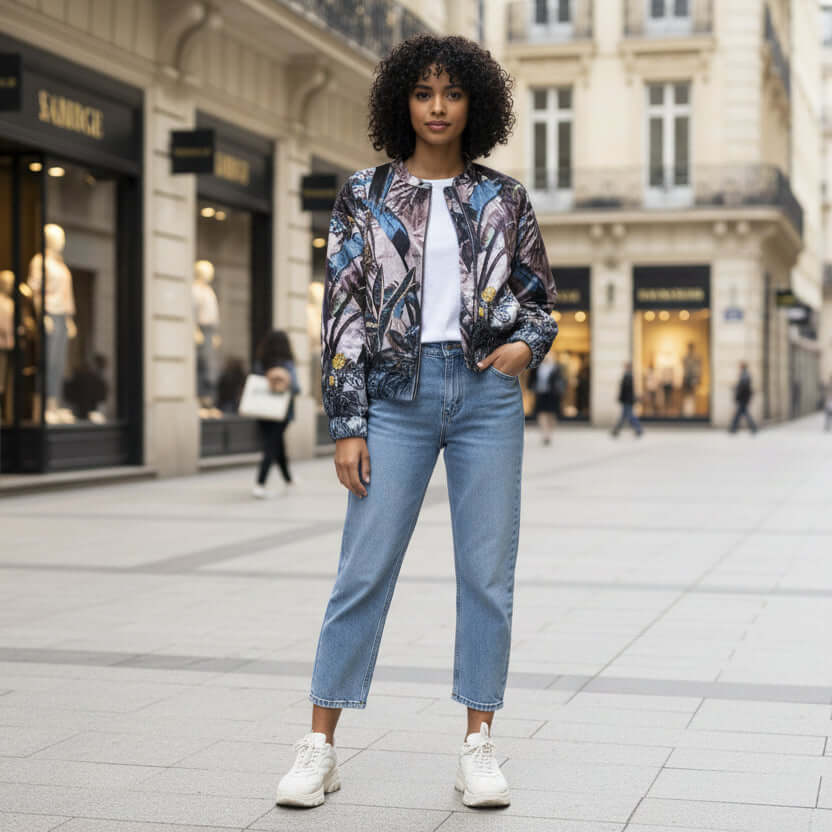 Almasa Bomber Jacket escape by orientique