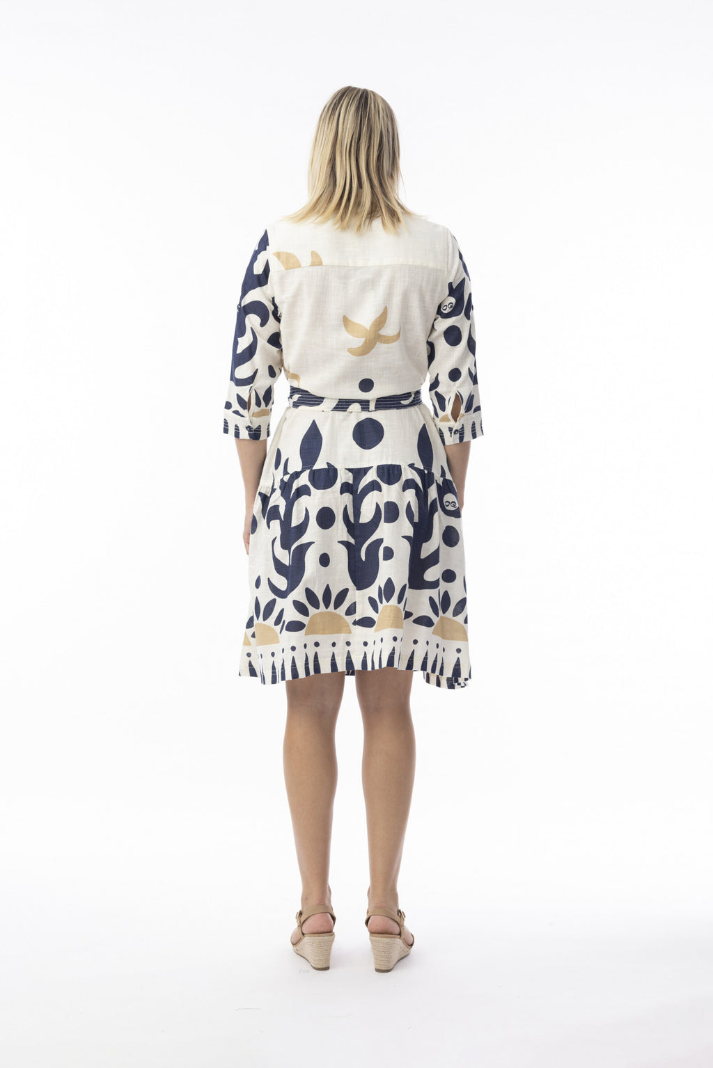 Nazca Tie Waist Dress