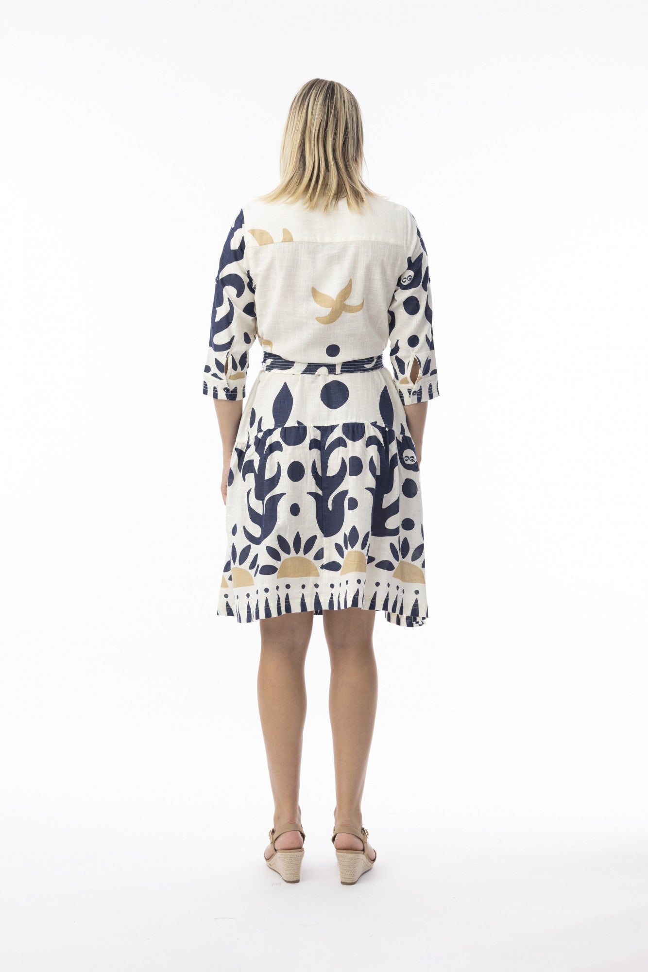 Nazca Tie Waist Dress