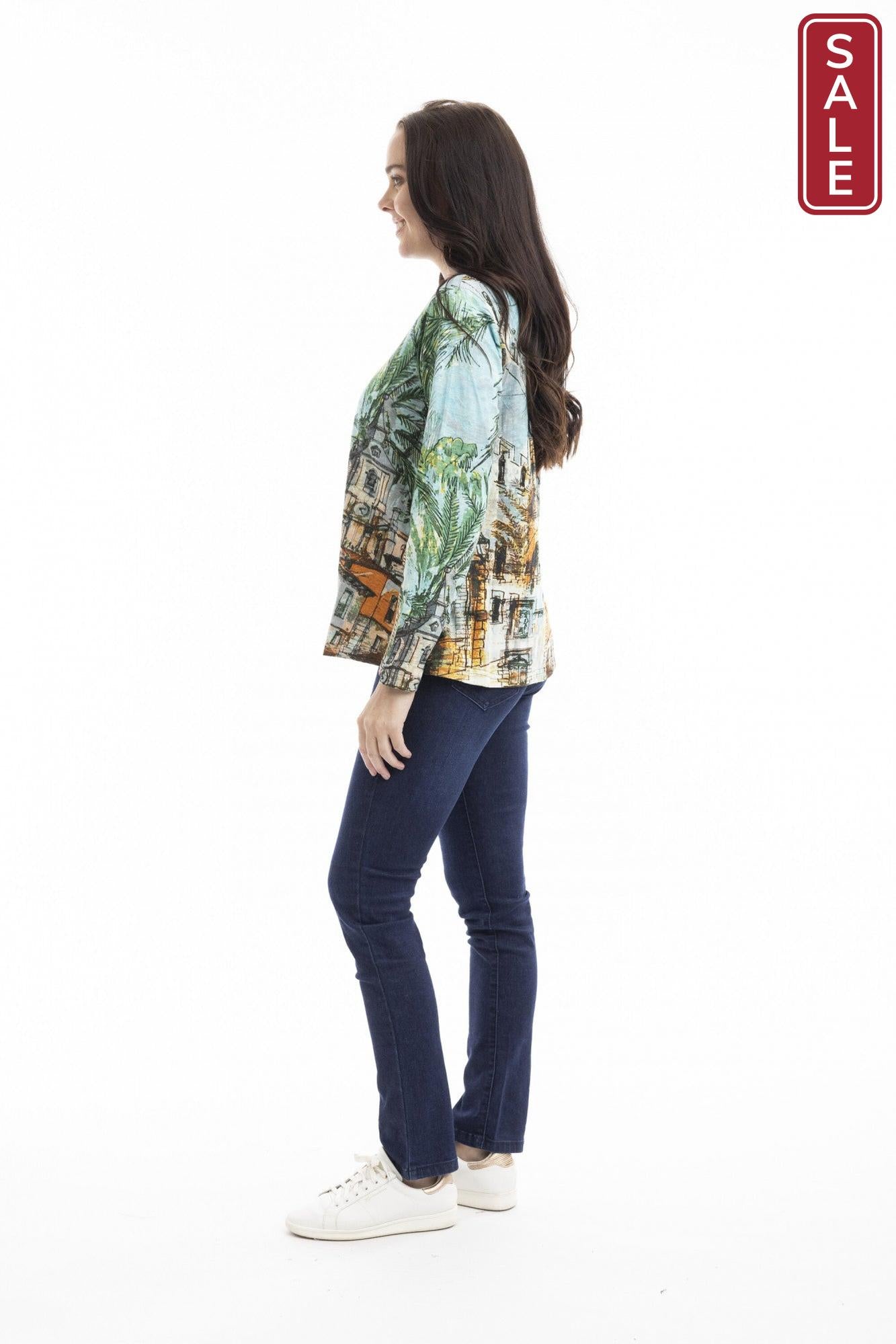T-Shirt Contemporary Crew LS Alicante