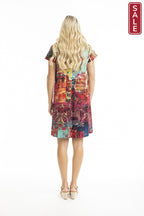 Jasalmer Cotton SS  Crew Neck Dress
