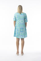 Montevideo Aqua Dress Contemporary