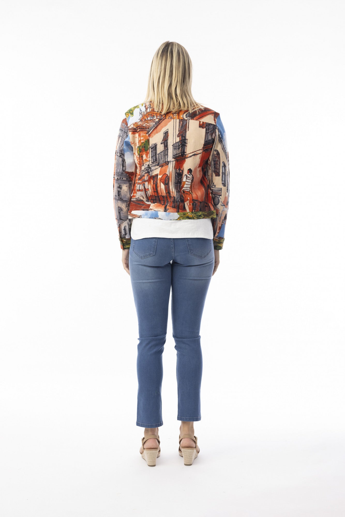 Ponte Jacket Tower Peach