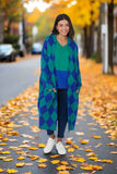 Casablanca Cardigan - Blue/Oasis