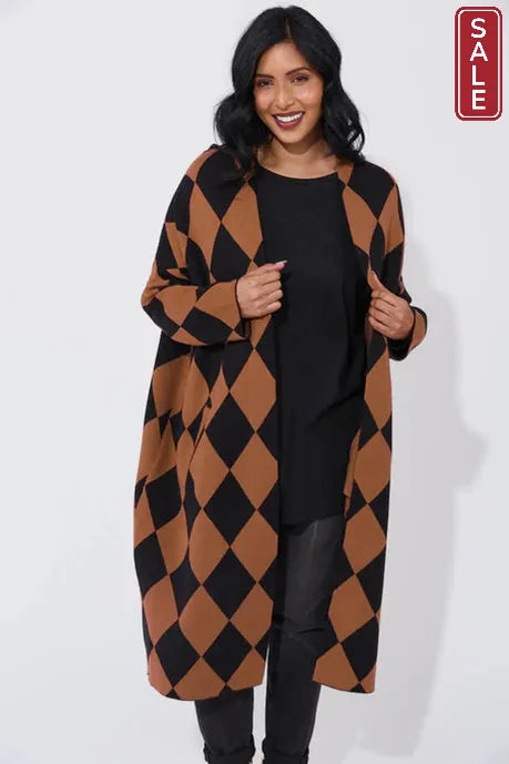 Casablanca Cardigan-Kohl/Dune