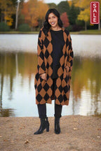 Casablanca Cardigan-Kohl/Dune