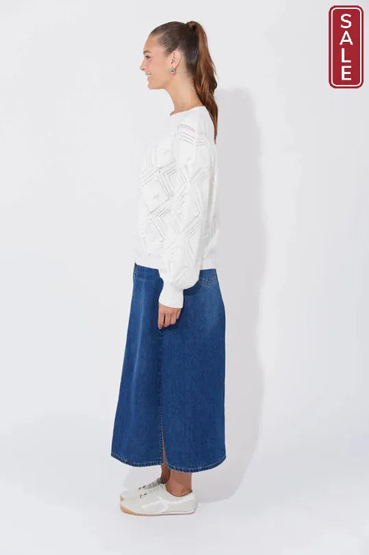 Corfu Jumper - White