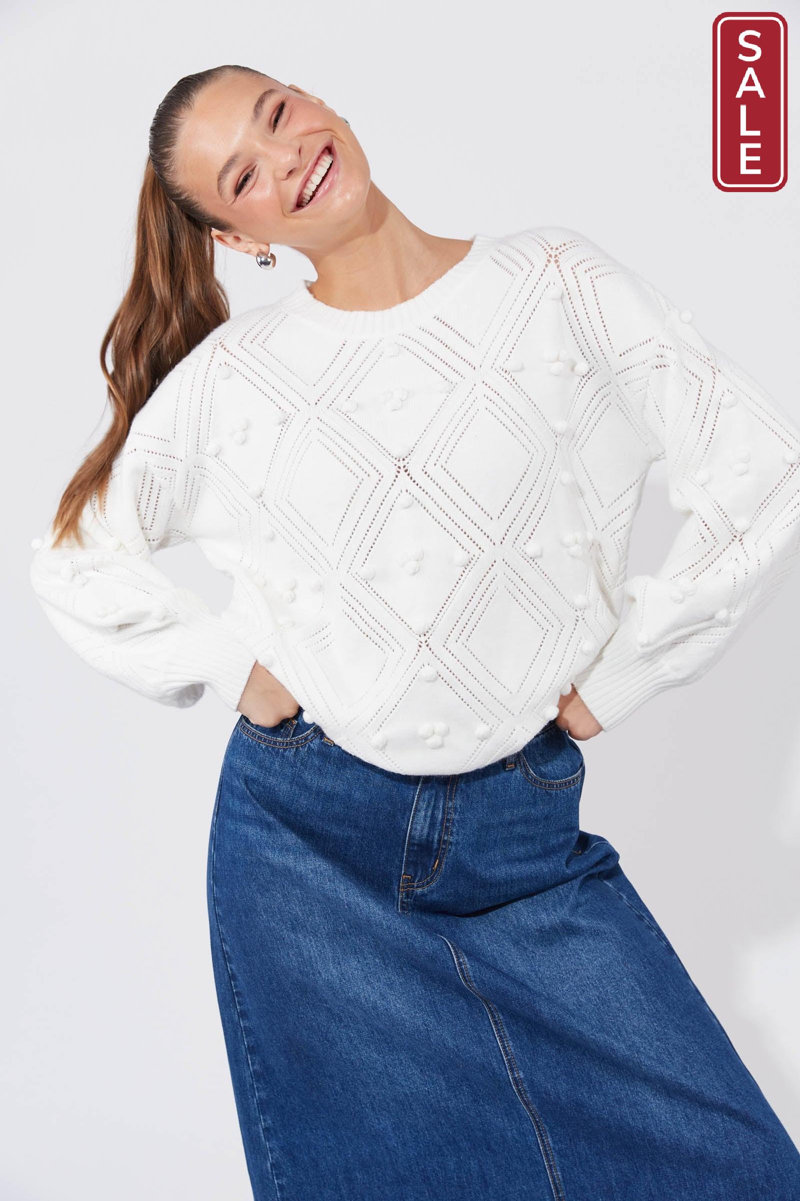 Corfu Jumper - White