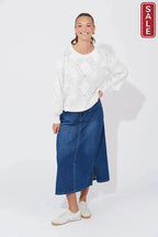 Corfu Jumper - White