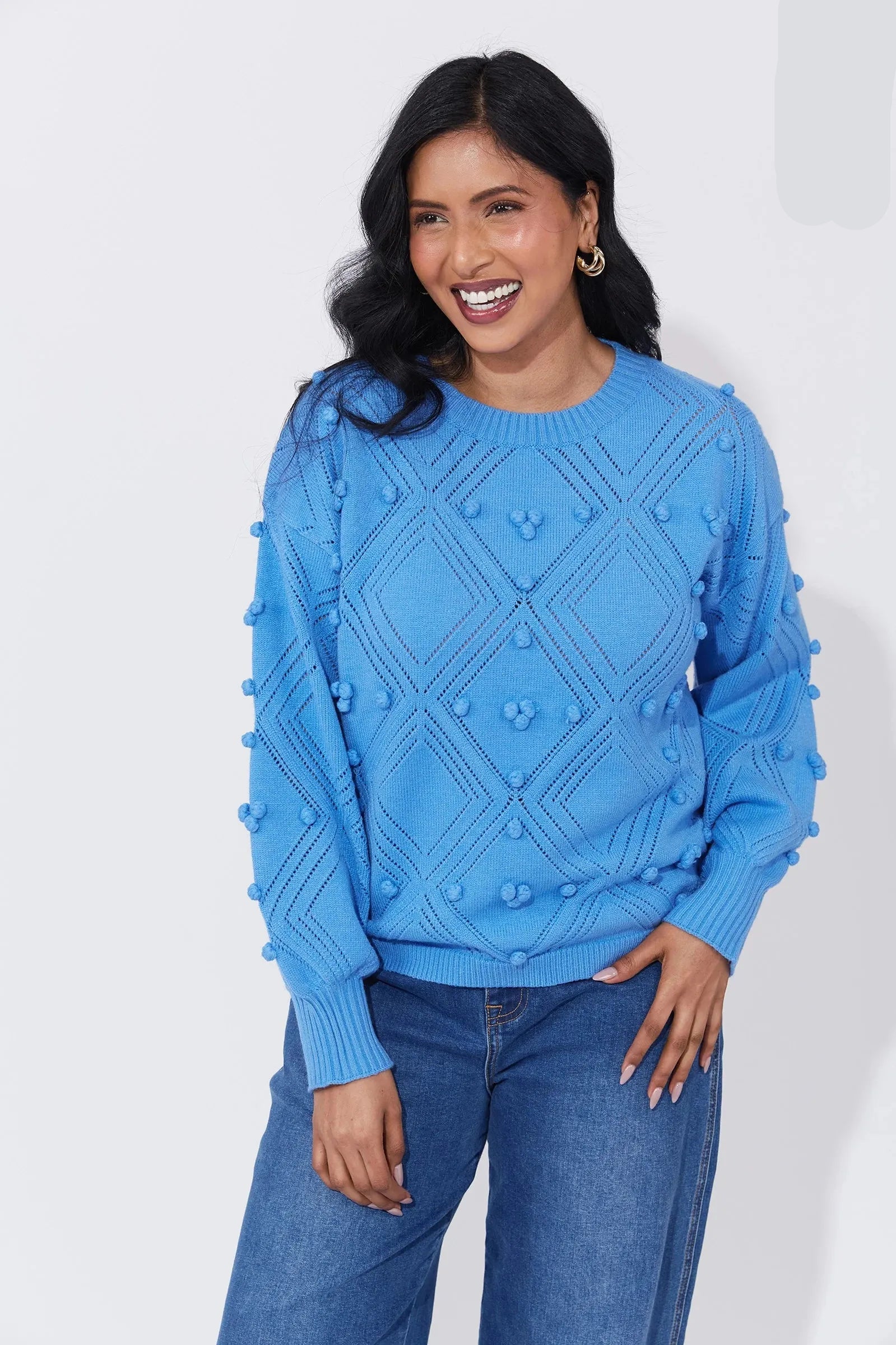Corfu Jumper - Blue