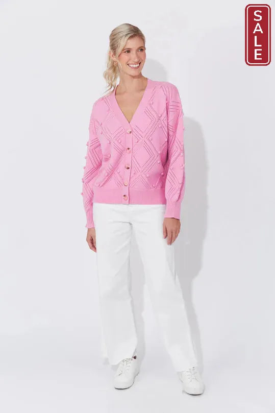 Corfu Cardigan - Musk