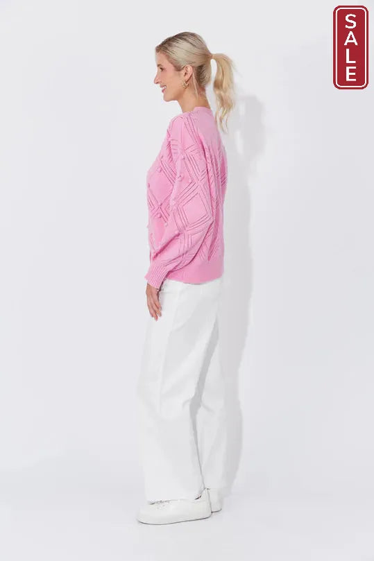 Corfu Cardigan - Musk