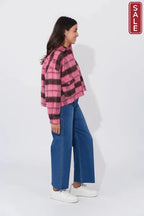 Daytona Crop Jacket - Pink