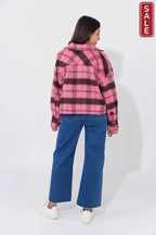 Daytona Crop Jacket - Pink