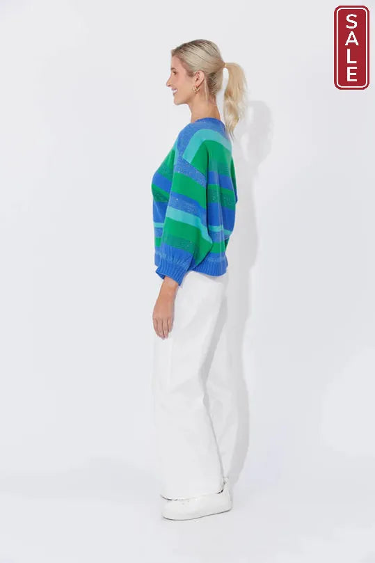 Yuma Jumper - Blue/Oasis Haven