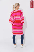 Yuma Cardigan chilli
