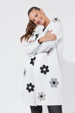 Delphi Cardigan White/Kohl