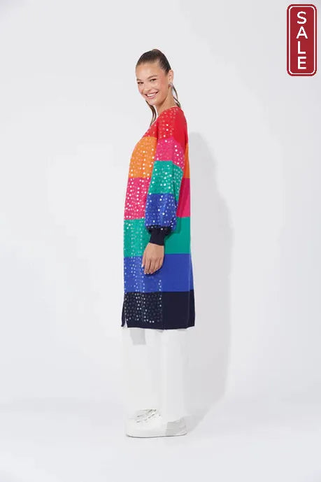 Cancun Cardigan Rainbow Haven