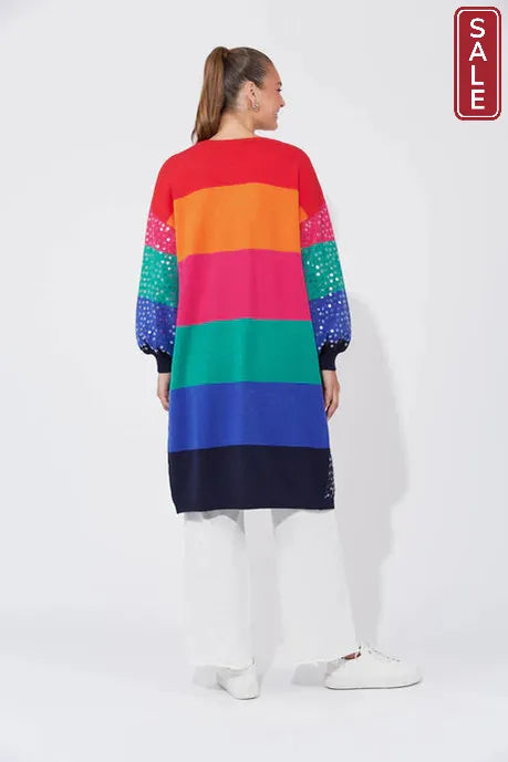 Cancun Cardigan Rainbow
