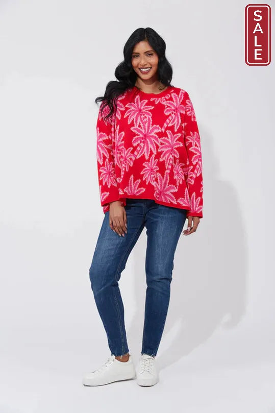 Miami Jumper - Chilli/Pink